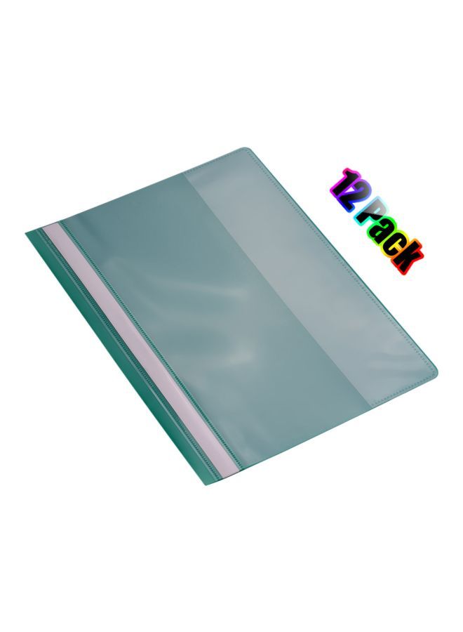 نيبمينينت واقي ملفات من 12 قطعة . أخضر - Image 3