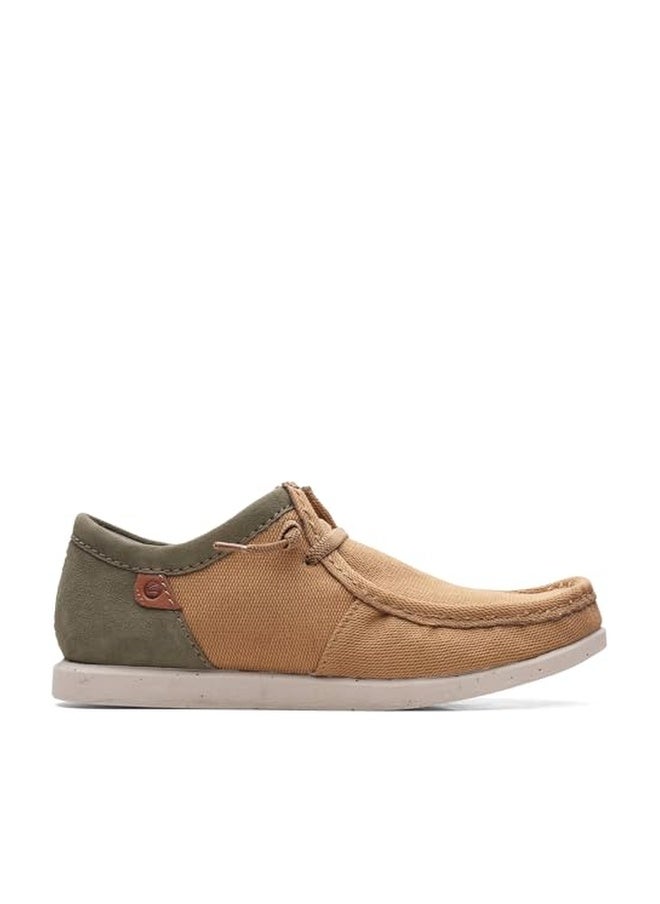 clarks مجموعة كلاركس أحذية شاكرا لايت للرجال، موك أكسفورد، رملي داكن، 9.5 عريض أمريكي - Image 1