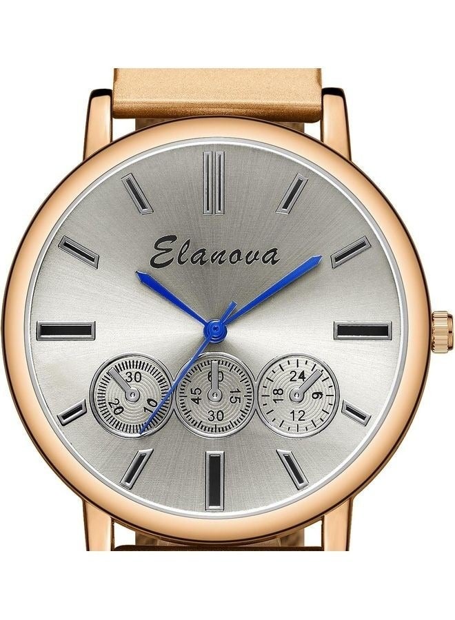 Elanova Fashionable casual watch for young men - Image 2