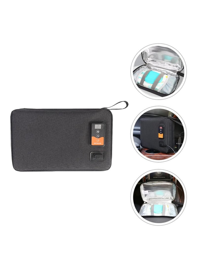 Beaupretty Portable Usb Wipes Warmer Diaper Wipes Warmer Baby Wet Wipes Dispenser - Image 5