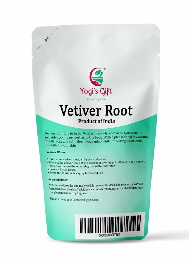 Yogi's Gift جذر الفيتيفر 4 أونصات (114 جرام) | جذور عطرية رائعة | عطر ساحر 100% نقي وطبيعي | منتج من الهند | غير معدّل وراثيًا، نباتي | هدية اليوغي® - Image 2