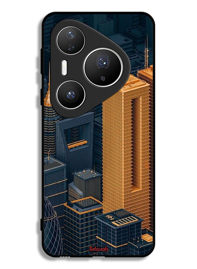 Tolwak Huawei Pura 80 Pro Plus Protective Case Cover Buildings Art - Image 1