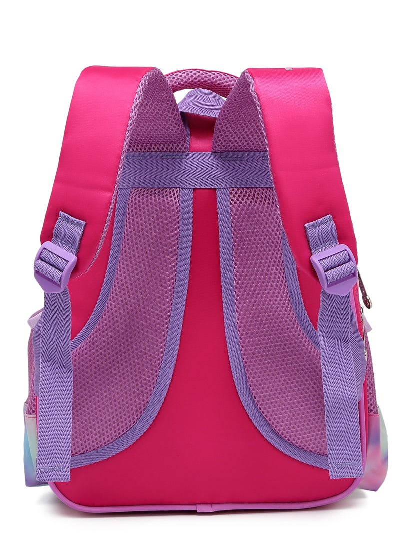 Stargold Baby Backpack 3Pcs Combo For Baby Girl With Adjustable Strap For School 14 Inch  - Image 3