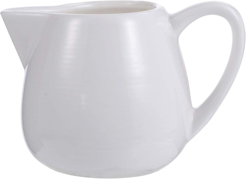 cheekyglo Milk Frothing Pitcher Ceramic Frothing Pitcher Cup Creamer Syrup Pitcher Espresso Latte Art Cup Coffee Maker Cup Tool for Home 120ml - Image 1