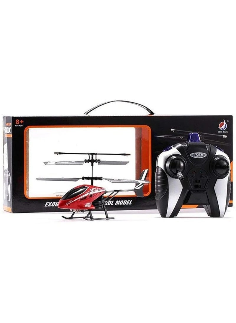 Remote Control Helicopter Toy – Realistic Design, Premium Quality, Durable & Rechargeable Flying Toy with Remote – Indoor/Outdoor Fun for Kids & Teens  - Image 3