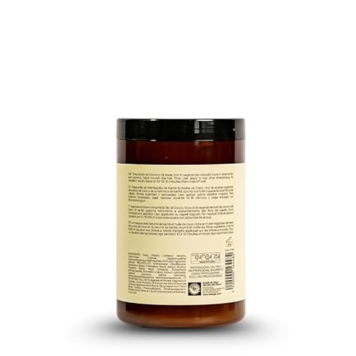 Linange Repair Shampoo and Mask Kit | Deep Nourishment with Shea Butter & Coconut Oil | Restores Strength, Shine & Manageability for Damaged & Treated Hair - Image 5