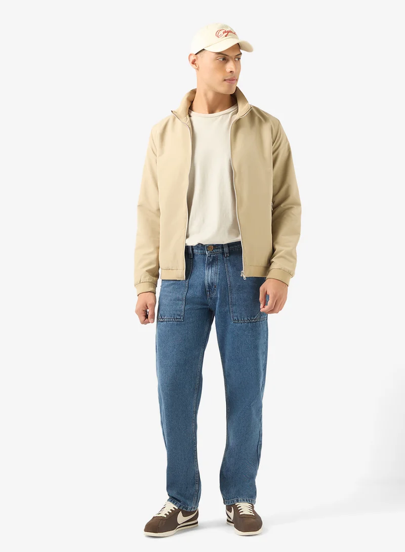 سفنتي فايف جينز بقصة مستقيمة