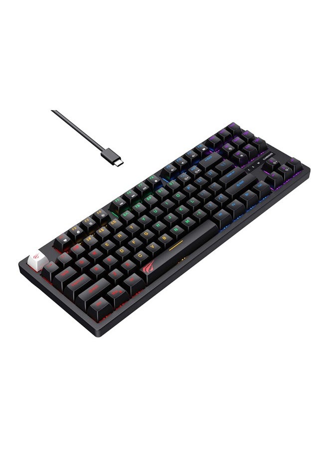 havit - KB892L MECHANICAL GAMING KEYBOARD, Blended light, USB-TYPE C, 87 keys - Image 1