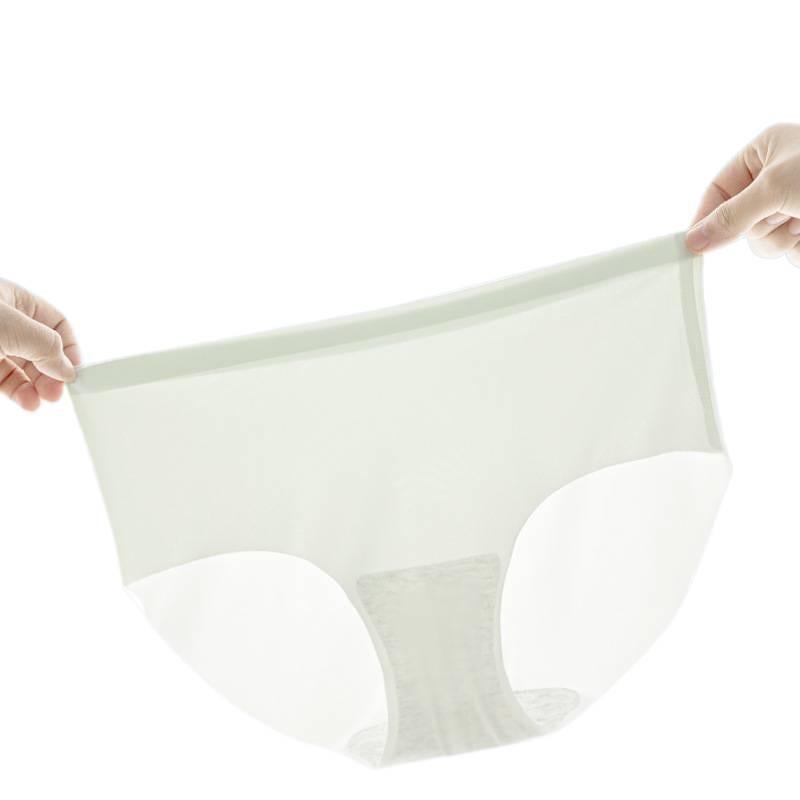 3 Pack Disposable Underwear Women Hotel Travel Cotton Size L for Tabletop Use - Image 2