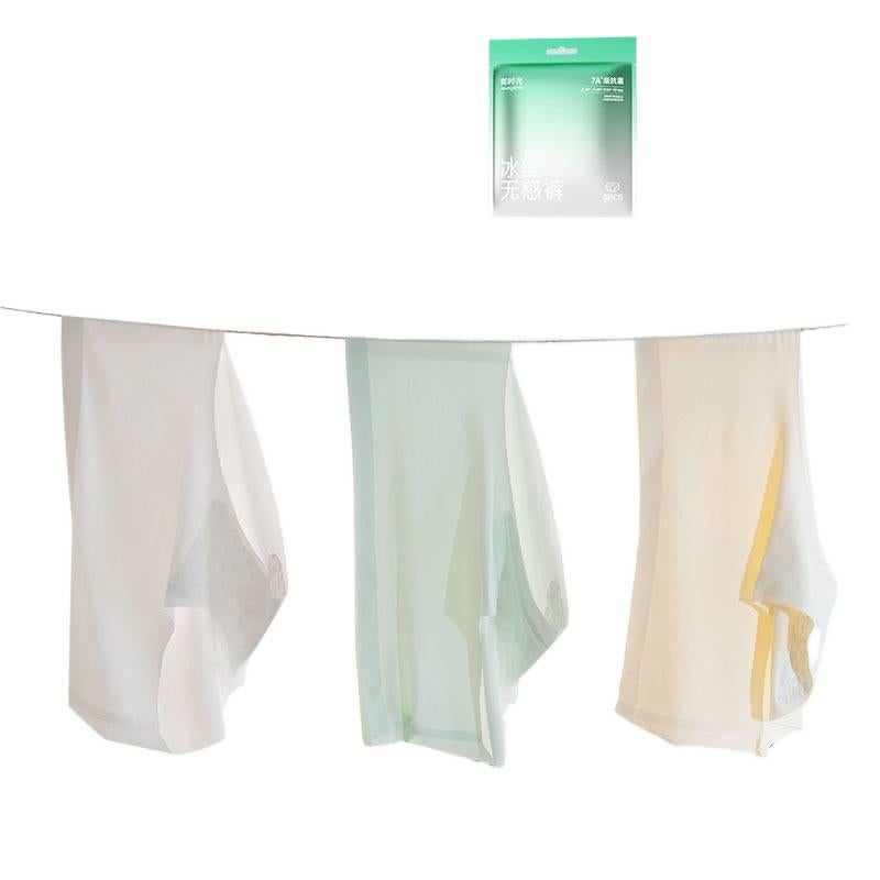 3 Pack Disposable Underwear Women Hotel Travel Cotton Size L for Tabletop Use - Image 1