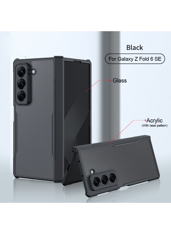 general Case Compatible with Samsung Galaxy Z Fold 6 SE, Airbag Anti-Fall Foldable Phone Case with Front Screen Protection, Skin-Friendly Protective Cover - Image 5