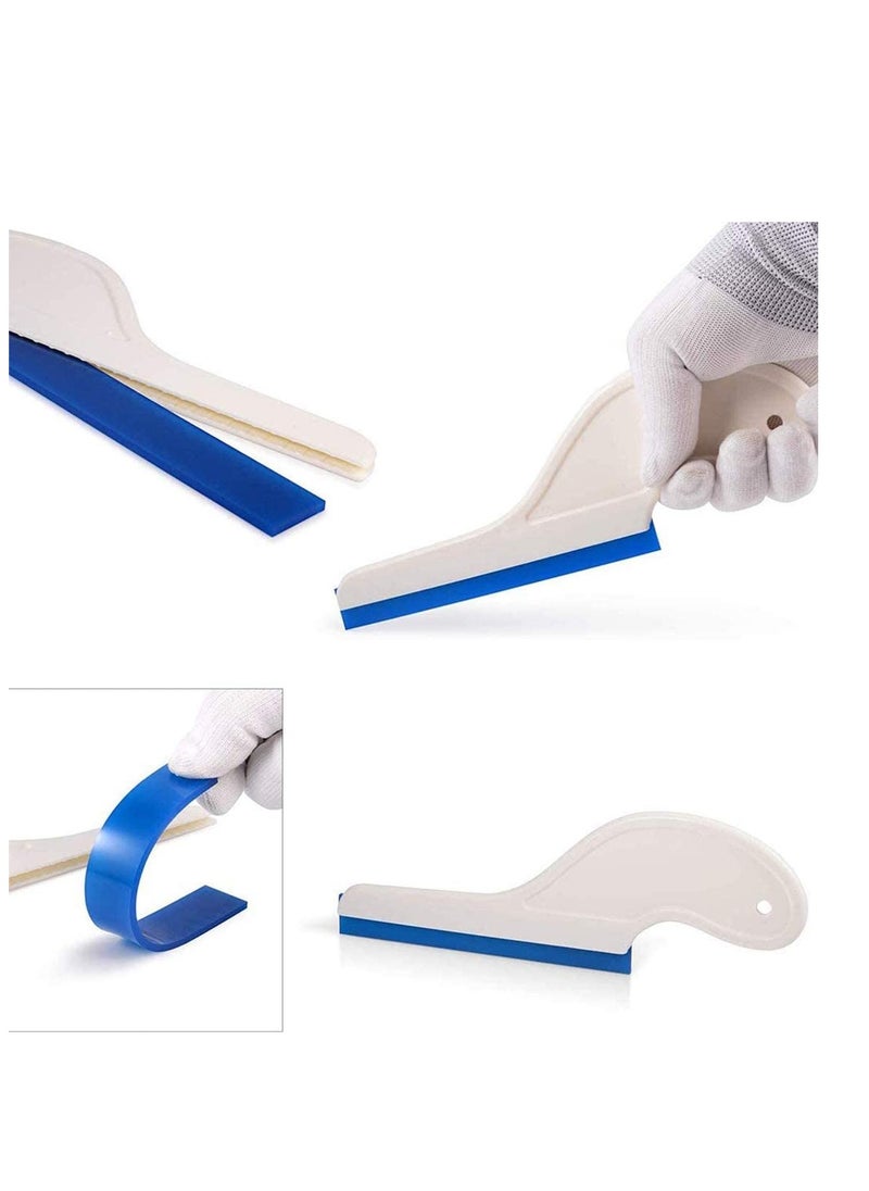 SYOSI 13Pcs Window Tint Film Installation Tool Kit Vinyl Wrapping Tools Car Window Squeegee Set Kit for Vehicle Windows + 2 Pcs Suede Felt Sticker Car Tool Kit Squeegee Film  - Image 2