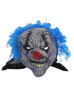Generic Halloween Skin Mask Blue Hair 