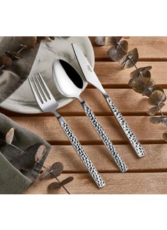 AMBOSS Crystal 18 Piece Stainless Steel Fork Spoon Knife Set Boxed 