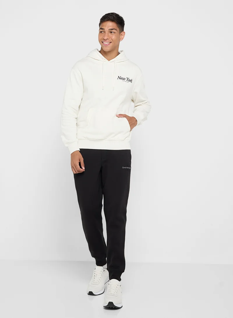 كالفن كلاين جينز NEW YORK SCRIPT HOODIE