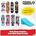 Tech Deck باقة بونص من TECH Deck Powell Peralta Legends SK8Shop مع منحدر - ألعاب قابلة للتجميع والتخصيص للأطفال من عمر 6 سنوات وما فوق - Image 4