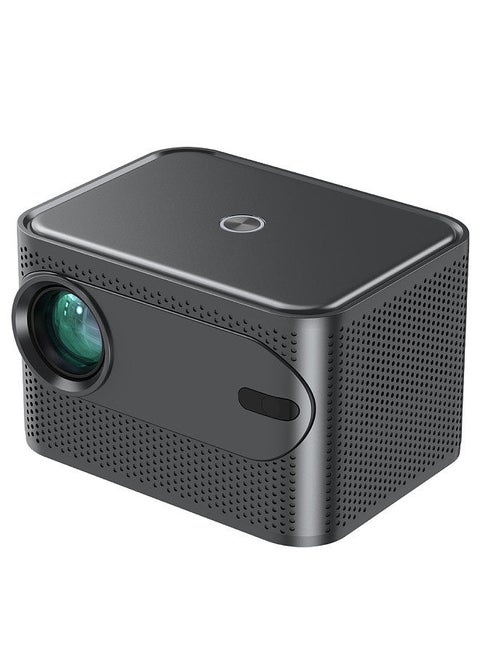 4500 Lumens Smart Projector 230-Inch LCD Multimedia Movie Projector 2.4G+5G WiFi Built-in Speaker Low Noise Portable Home Theater Compatible with Smartphone TV Stick Laptop