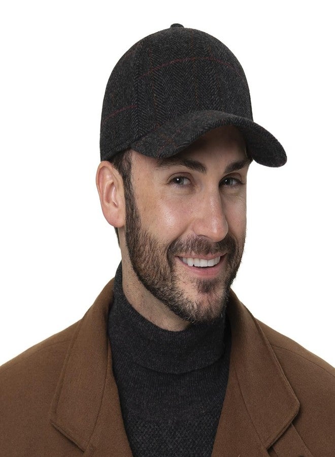 Stetson Kinty Wool Cap with Ear Flaps Men Grey 7 1/4-7 3/8 - Image 3