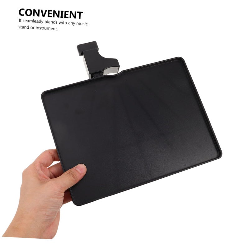 Compact Music Stand Tray Sheet Music Holder Phone Stand With Phone Slot - Image 5