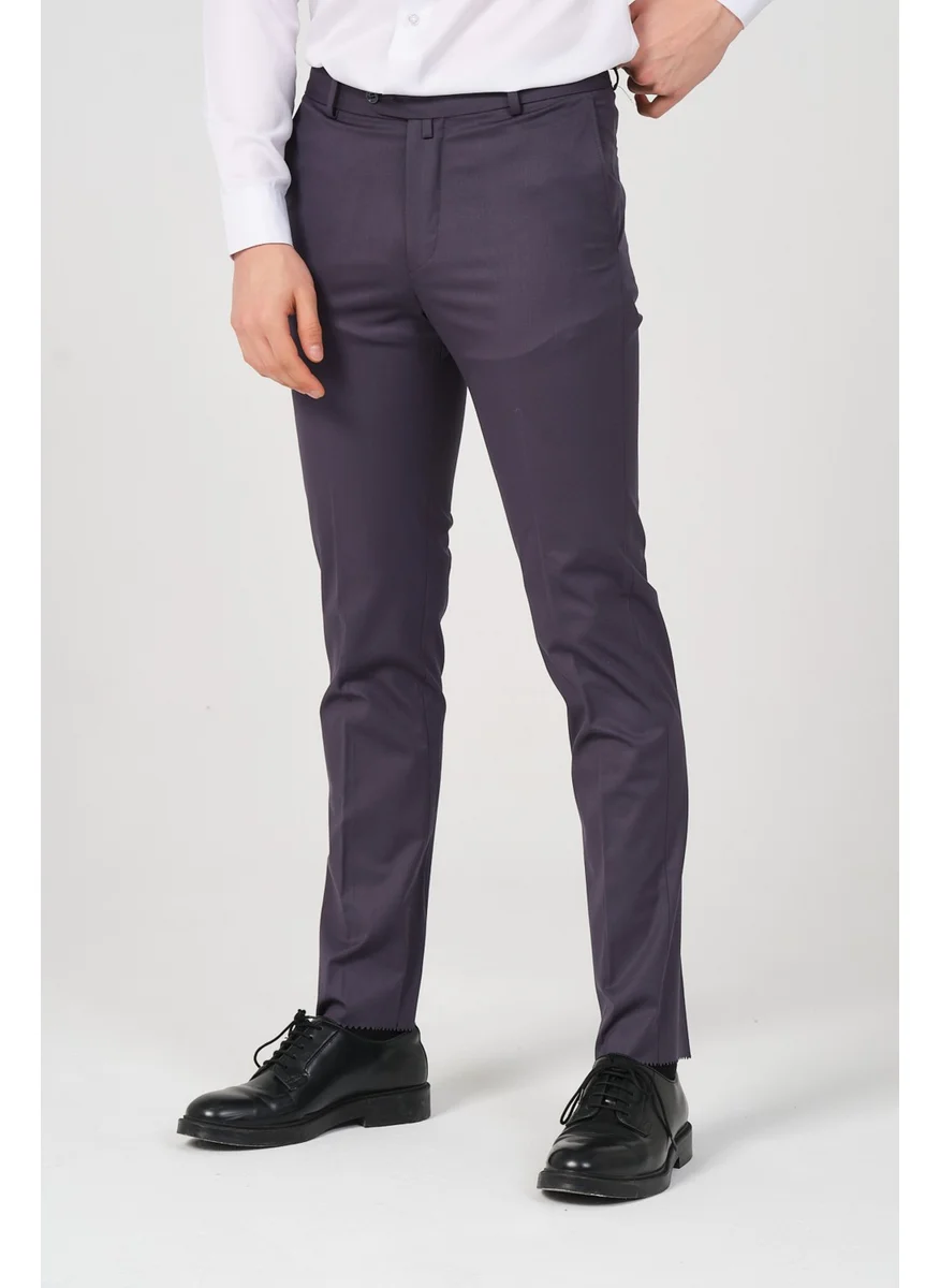 HYMAN Slim Fit Men's Fabric Trousers