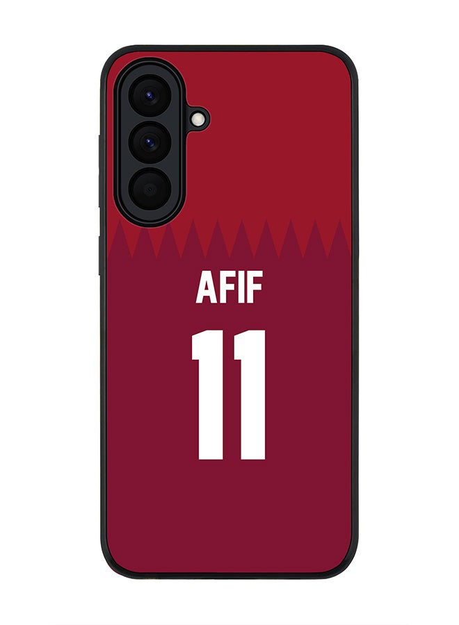 For Samsung Galaxy A57 Case,Slim fit Camera Protection, Shockproof Thin Phone cover  - Football - Qatar,  Afif
