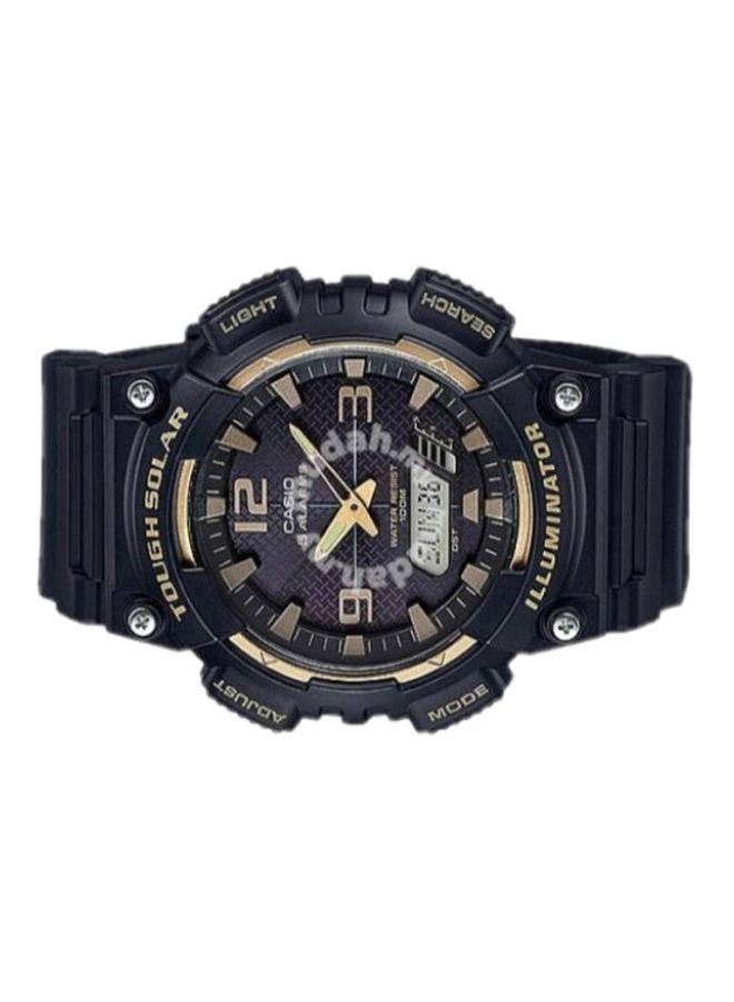 CASIO Men Quartz Analog & Digital Watch AQ-S810W-1A3VDF - 52 mm - Black - Image 5