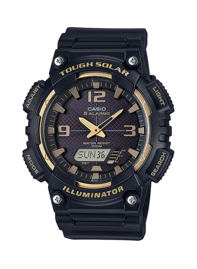 CASIO Men Quartz Analog & Digital Watch AQ-S810W-1A3VDF - 52 mm - Black - Image 1