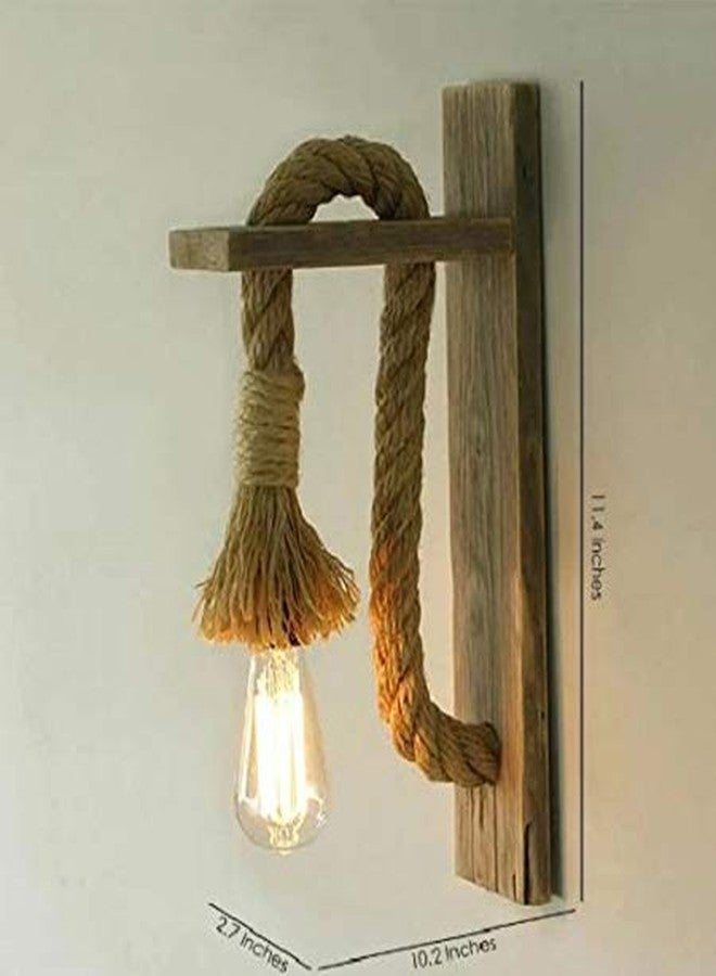 Areezo Hanging Lights for Living Room Bedroom Dining Table Hall Kitchen Balcony Modern Home Decoration Antique Rope Pendant Fancy Wall Sconce lamp Ceiling Stylish lamp - Image 3