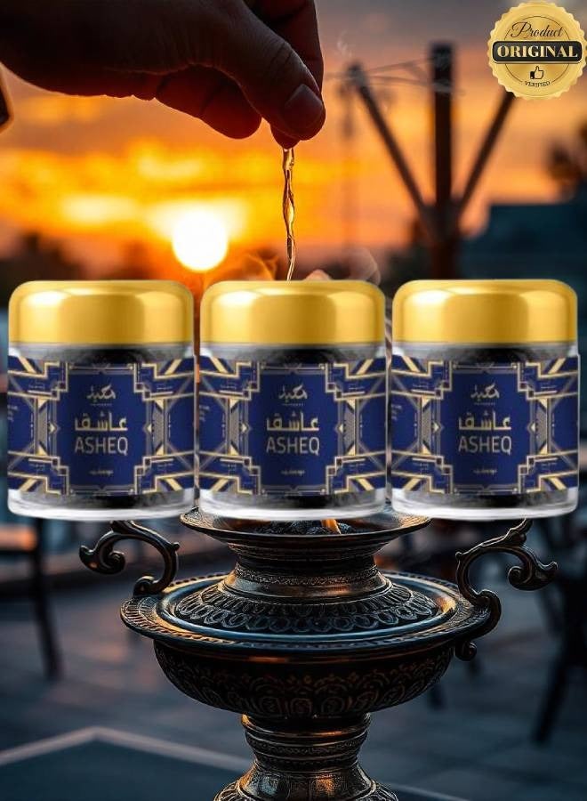 محبة 3 قطع بخور عشيق 30 جرام - Image 1