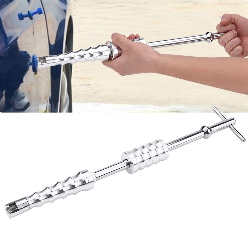 Akozon Auto Body Tool Dent T Shaped Sliding Hammer Hand Puller Repair Hammer Hail Repair Shaft T Wrench Dent Removal Tool Acce for slide hammers for pdr performers - Image 2