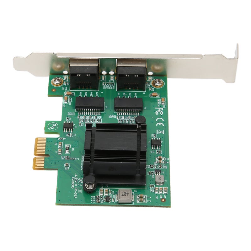 بطاقة شبكية جيجابيت PCIe ذات منفذين مزدوجين - محول شبكي عالي الأداء لشركات الخدمات، محطات العمل، مراكز البيانات وأنظمة ويندوز ولينكس - Image 5