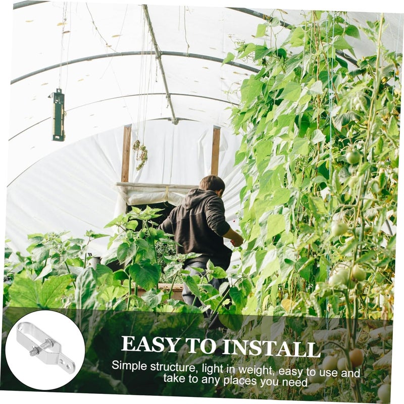 مشدات الأسلاك الثقيلة القابلة للتعديل 10 قطع مشدات كابل حبل فولاذي للاستخدام الخارجي في الحدائق - Image 4