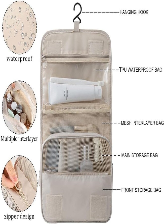 HIMART Multipurpose Transparent Toiletry Hand Bag for Women & Men Travel Pouch Makeup CosmeticTravel Organizer Pouch. (Small, Green) - Image 4