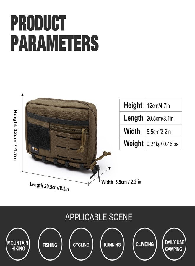 Mardingtop Molle Cordura Tactical Utility Pouch,Military Small Molle Pouch，EDC Tool Pouch Bag - Image 2