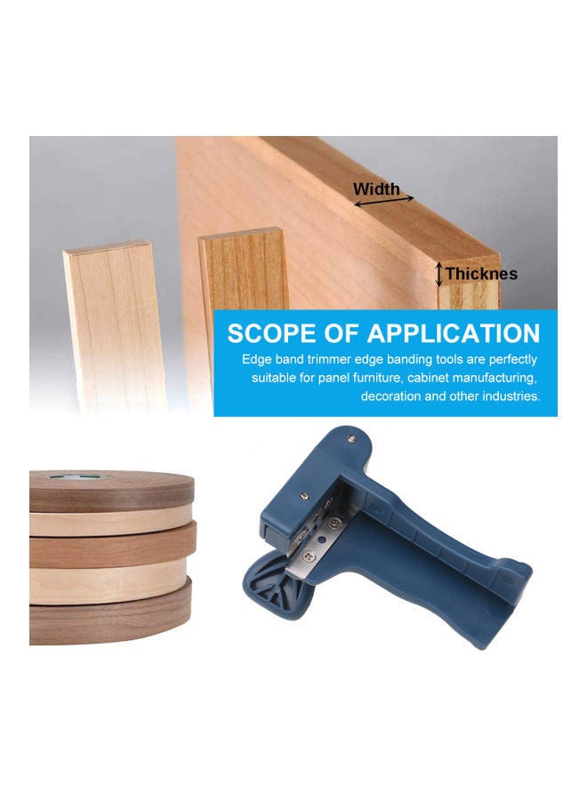 NIBEMINENT Double Edge Banding Trimmer Blue - Image 2
