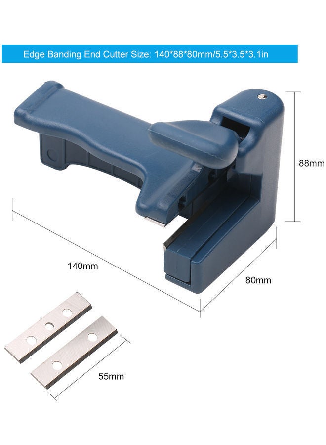NIBEMINENT Double Edge Banding Trimmer Blue - Image 4