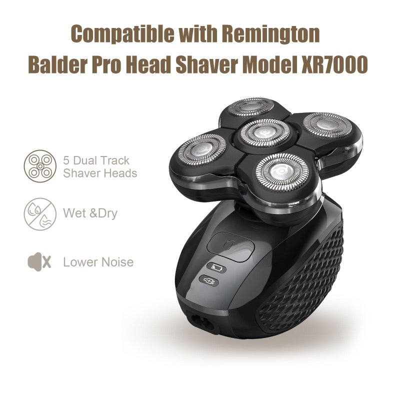 Sodaer Pro Head Shaver Replacement Blades Compatible with Remington Balder Pro Head Shaver Model XR7000,Precision Electric Shaving for Bald Men. (2pack) - Image 3