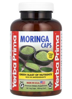 Moringa Caps 400 mg 180 Veg Caps