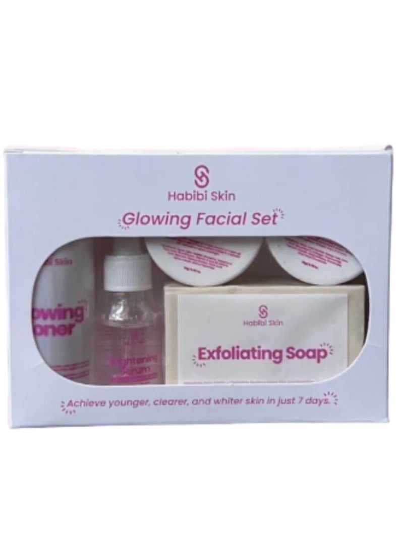 Habibi Skin Essentials Glowing Facial Set  - Image 1