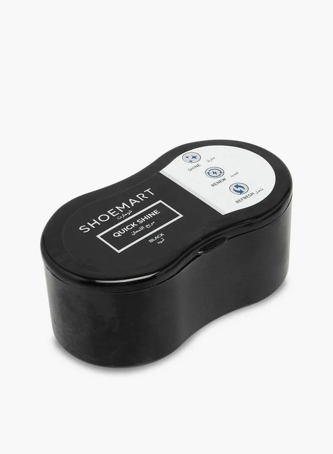Shoemart BLACK Neutral Shoe Quick Shine Sponge  | Best Price UAE