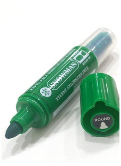 Snowman Green whiteboard pen with rounded tip + spare parts  - Image 1