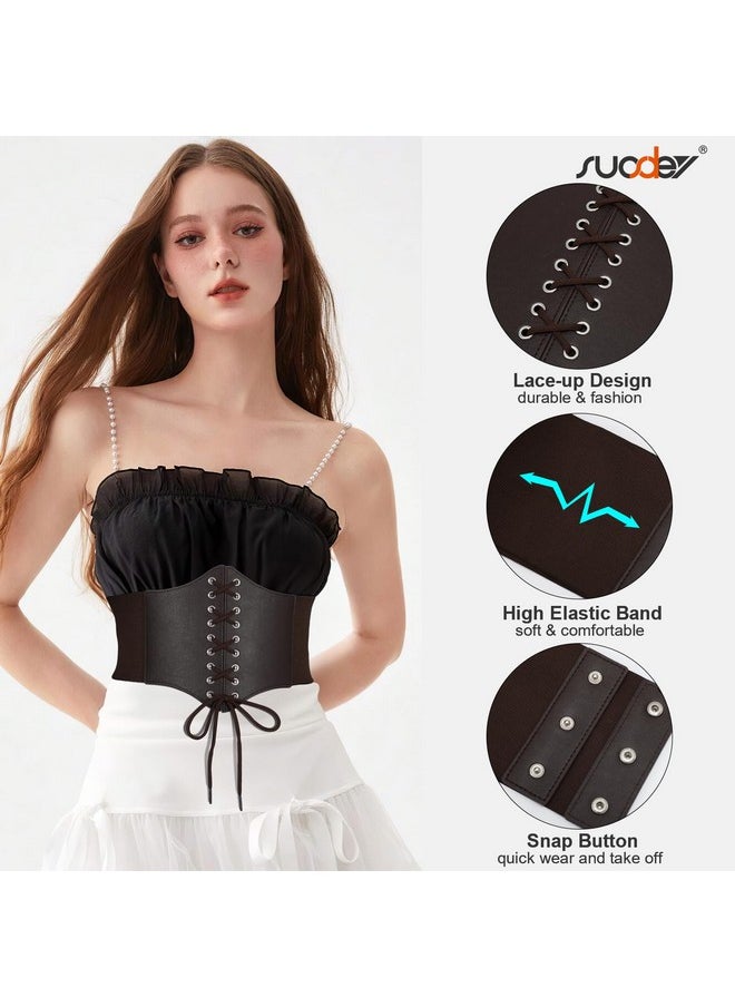 Women Corset Waspie Belt Laceup Retro Elastic Wide Belt For Dress Costume Halloween - pzsku/ZA52290C5A659DBC01CEFZ/45/_/1718301484/50041689-f6f6-4a4c-836a-69f43be3846f