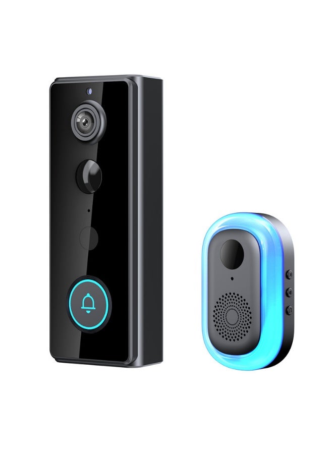 1080p Video Doorbell Camera Wireless,Live View and Two-Way Audio, Motion Alerts, Auto Snapshots and Local Recordings - Image 1