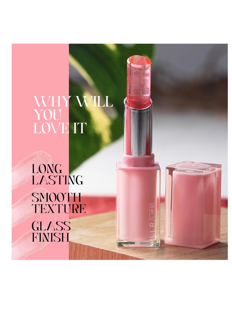 Seven Seas Seven Seas Rouge Gel Lipstick Smooth Texture Glass Finish  Long Lasting Lipstick Women Pink  - Image 4
