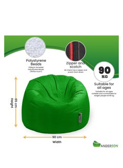 ANDERSON Anderson Medium Waterproof Bean Bag Relaxing Chair Colour  - Image 3