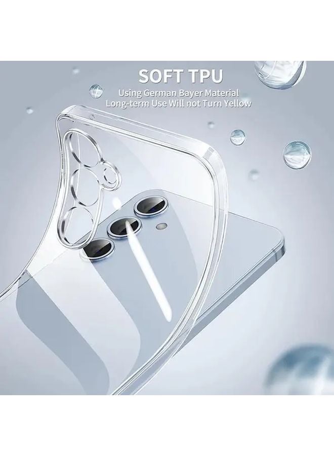 Transparent Soft TPU Slim Shell Cover for Samsung A25 - Image 4