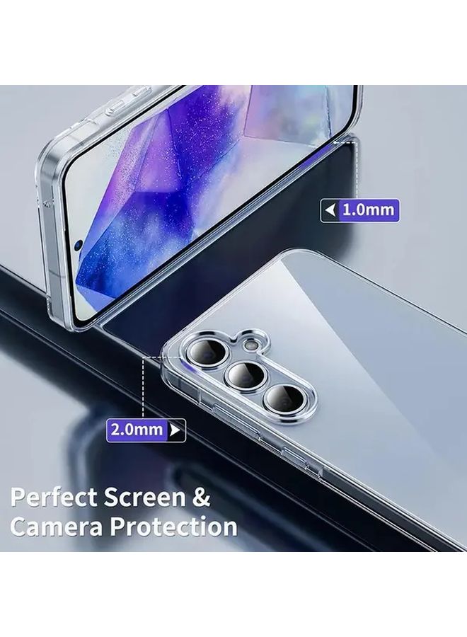 Transparent Soft TPU Slim Shell Cover for Samsung A25 - Image 2