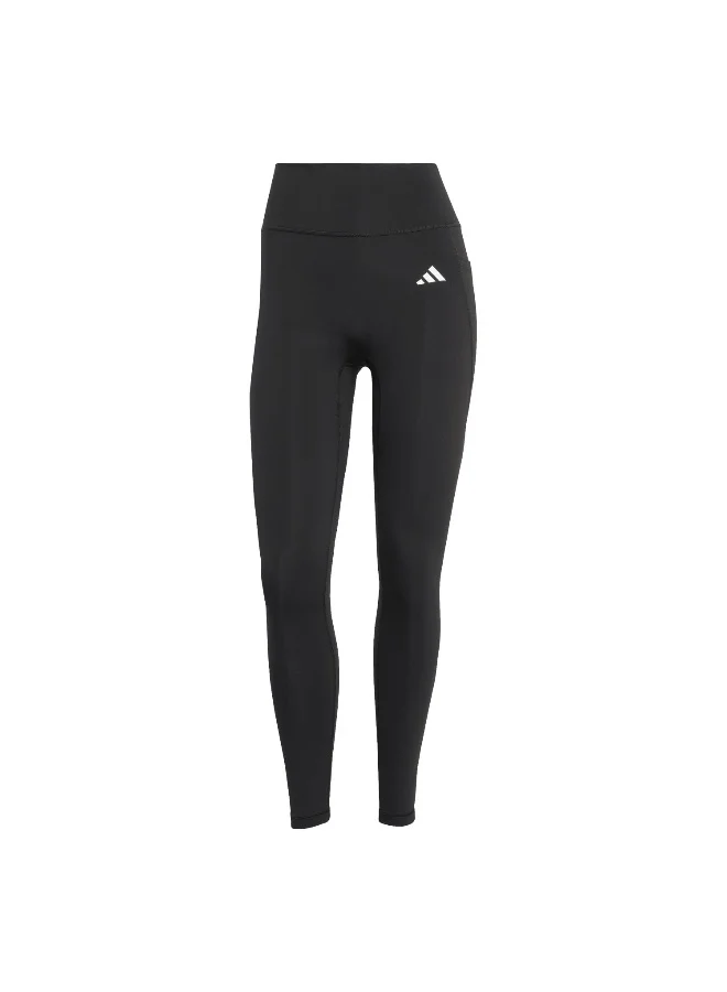 Adidas Opt Pow Ess 7/8 Black Training Tights For Women 2XS