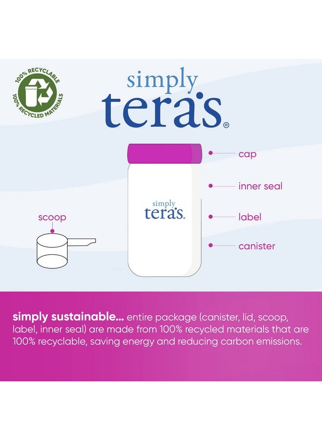 Tera's Whey Protein, Dark Chocolate, 12 Oz - Image 3