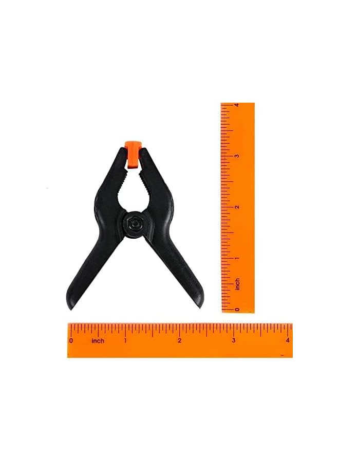 promass Spring Clip, 10 Packs of 3.5 inch Professional Plastic Small Spring Clamps, Heavy Duty for Crafts or Plastic Clips and Backdrop Clips Clamps for Backdrop Stand, Photography, Home Improvement - Image 2